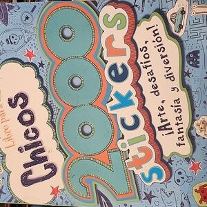 Libro Para Chicos 2000 stickers